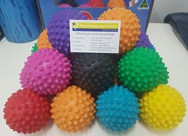 Spiky Massage Balls at Dr7 Physiotherapy and Podiatry