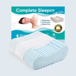 Complete Sleeprrr gel infused memory foam (blue) - Softest memory foam option. Ultra comfort and Gel infusion helps maintain a cooler sleep.